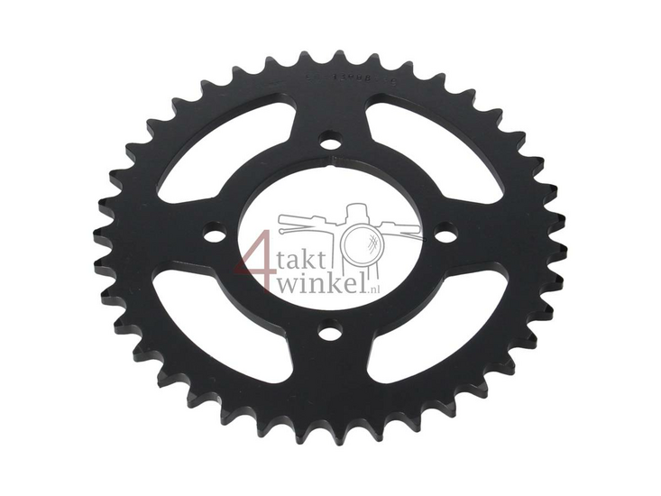 Rear sprocket Hanway RAW50, Skyteam Classic, AGM cafe racer, 39 teeth, 420 ketting