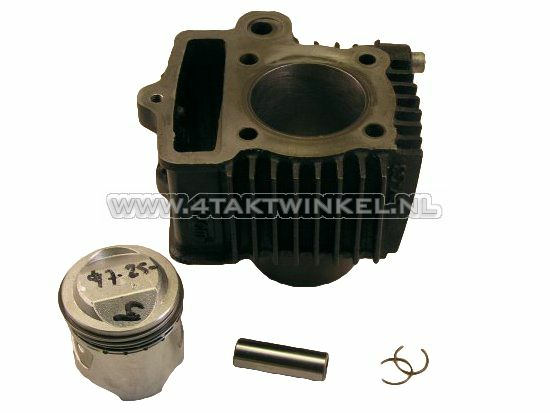 Cylinder kit, with piston, honed 70cc, OT 50 head 49cc inscription