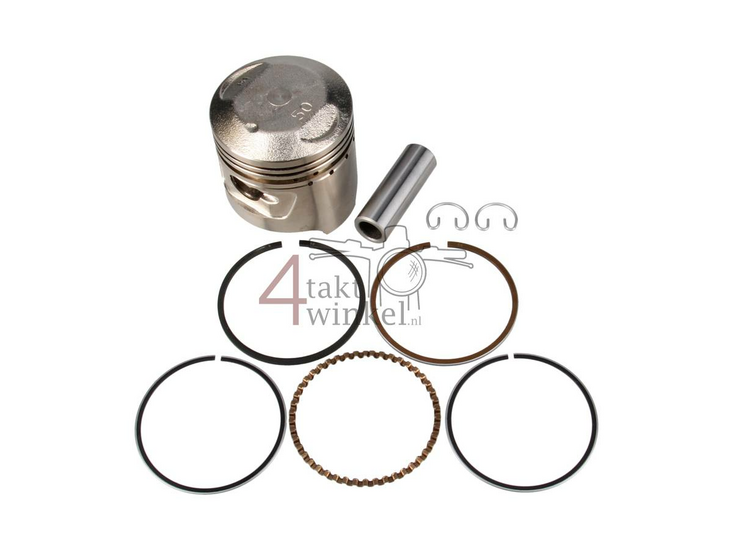 Piston kit 70cc 6v crankshaft, 2nd oversize 47.50
