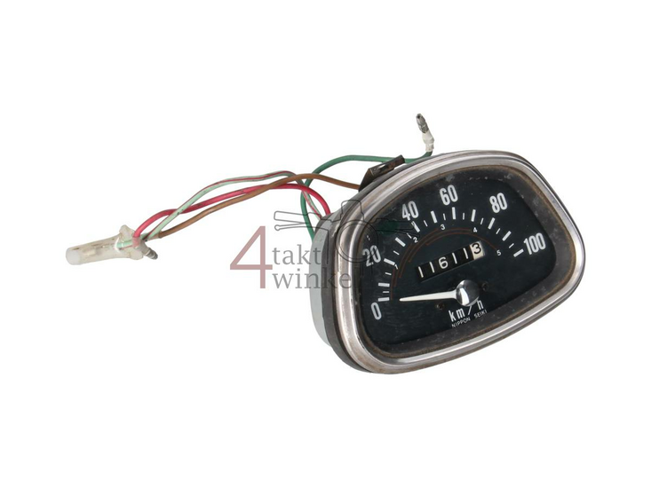 Speedometer with fittings, SS50M, 5-speed indication, original Honda, used product