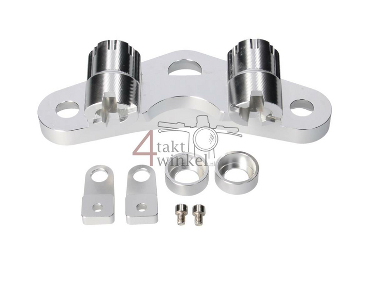Triple clamp, fits ST50, ST70, Dax, CNC aluminum