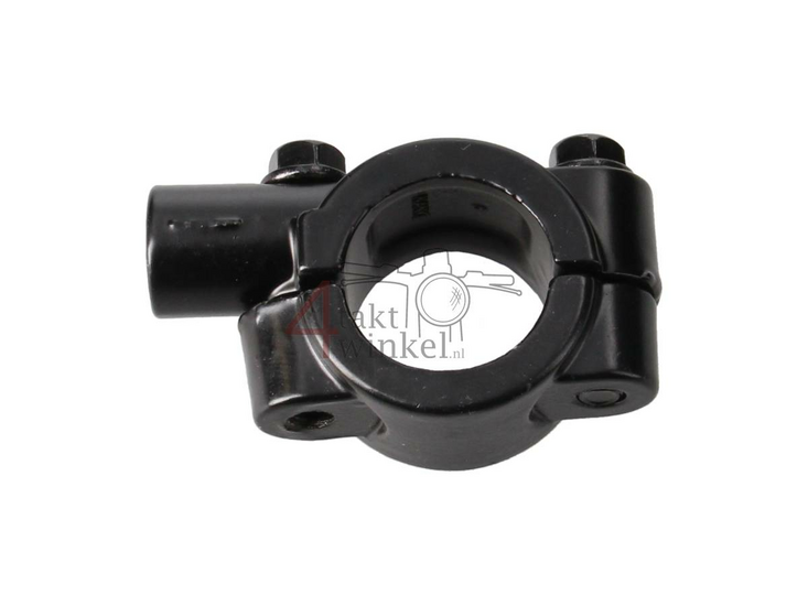 Mirror adapter bracket, handlebar clamp, M8 right thread