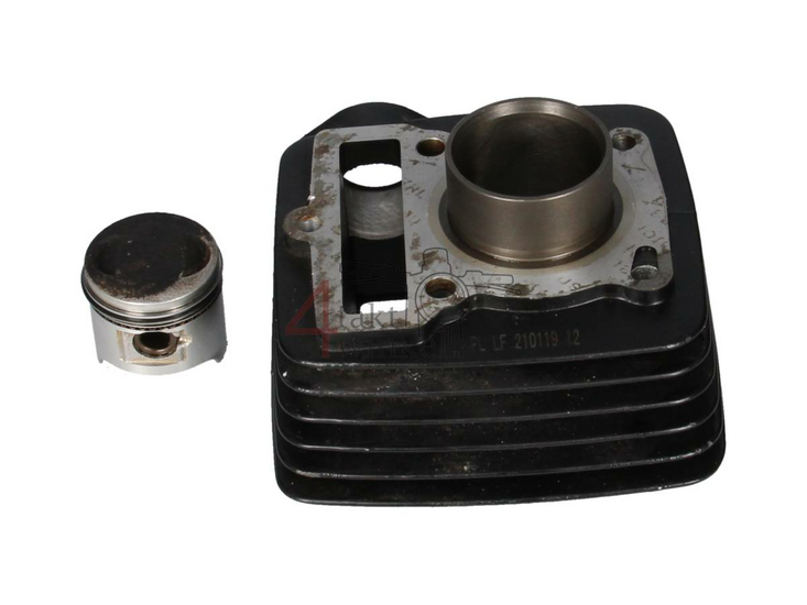 Cylinder set with piston, black, Mash 50cc, used product