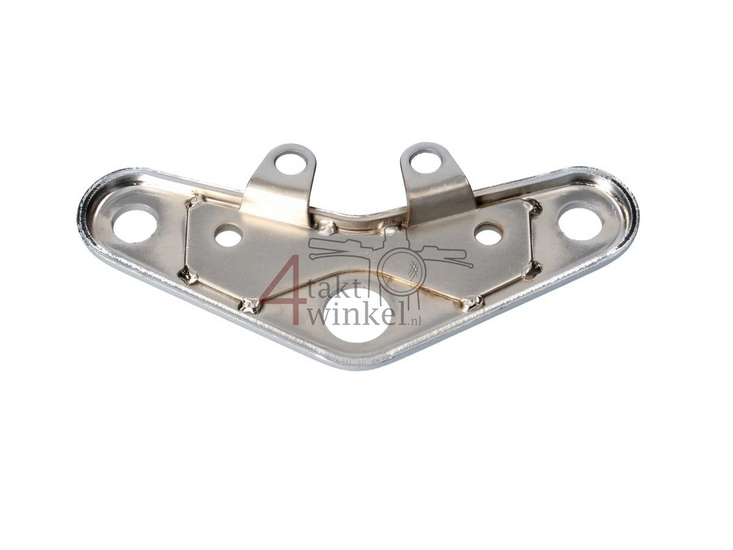 Triple clamp Jincheng Dax / Q7, chrome