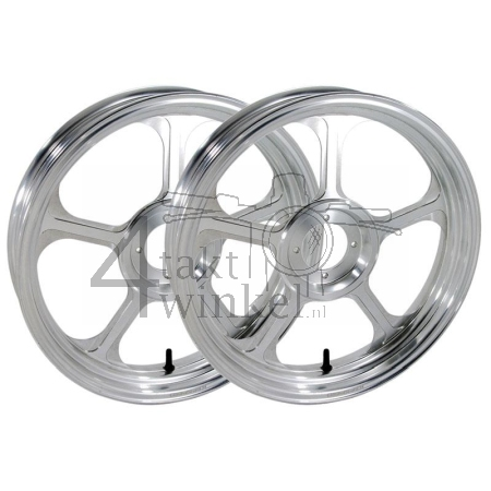 Wheel set, 17", C50, C70, C90, Streetcub, tubeless type 3, Kepspeed