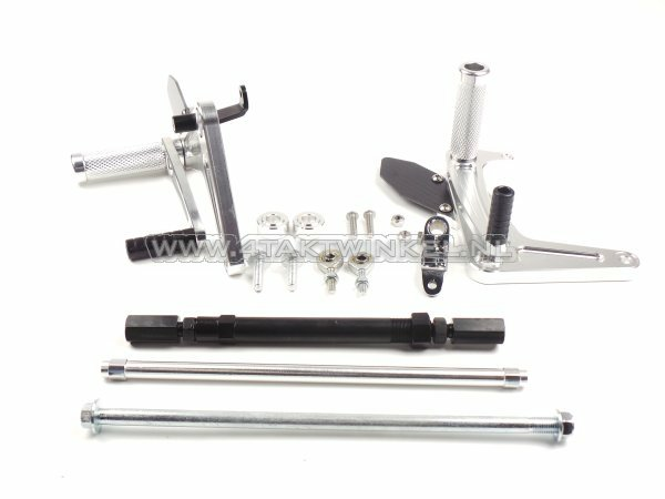 Backstep kit, C50, C70, C90, streetcub, Kepspeed, aluminum