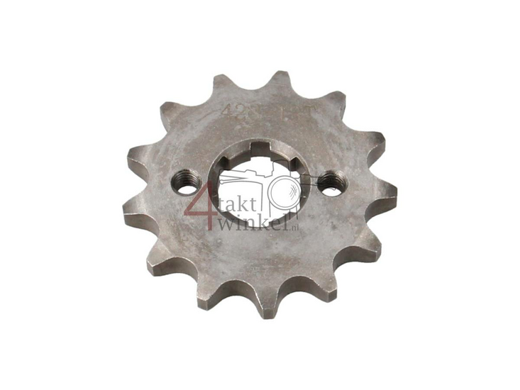 Front sprocket, 428 chain, 20mm shaft, 13, Mash