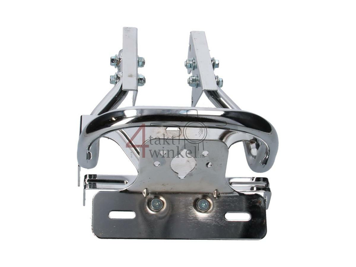 Rack Monkey "grab bar" with light bracket, chrome, 2nd chance product