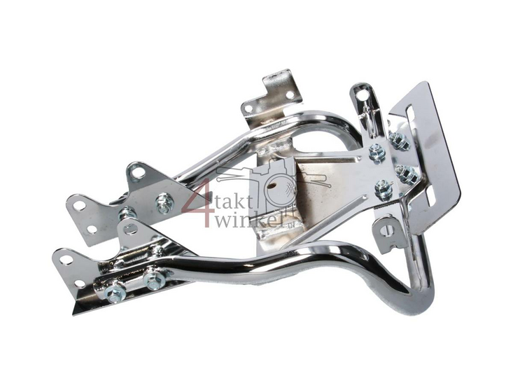 Rack Monkey "grab bar" with light bracket, chrome, 2nd chance product