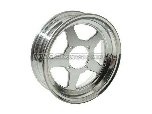 Rim Monkey 10" aluminum, tubeless, 5 spoke, triangle, 3.50