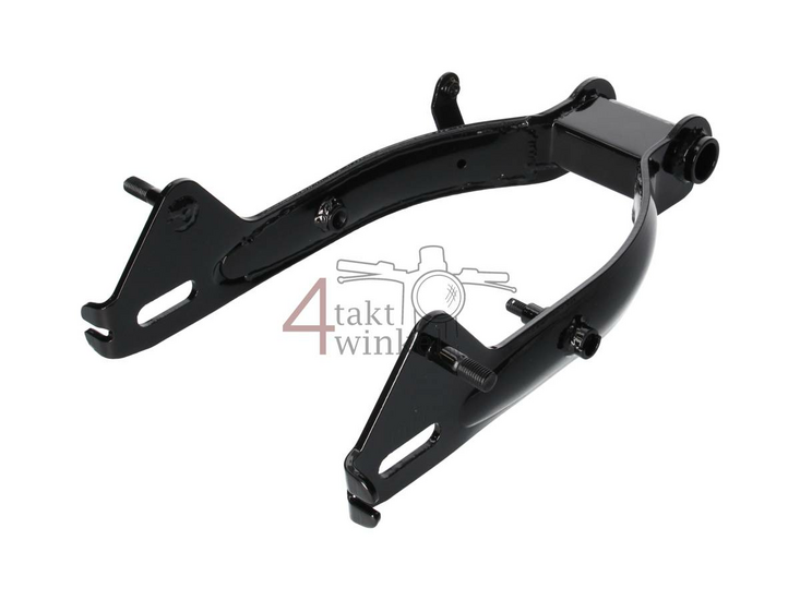 Swingarm, black, length: standard, fits Dax