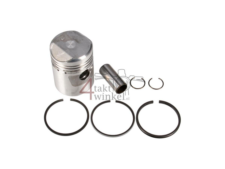Piston set 50cc 6v 39.00mm standard, original Honda
