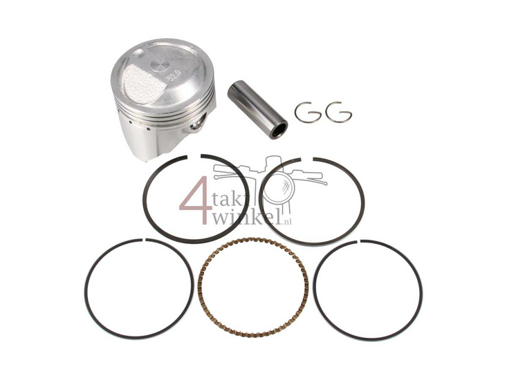Piston set 52mm OT 70 head, Japanese