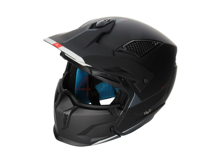 Helmet MT, Le Mans Speed, Matt black, Sizes S to XL