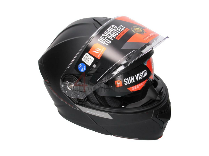 Helmet MT, Le Mans Speed, Matt black, Sizes S to XL