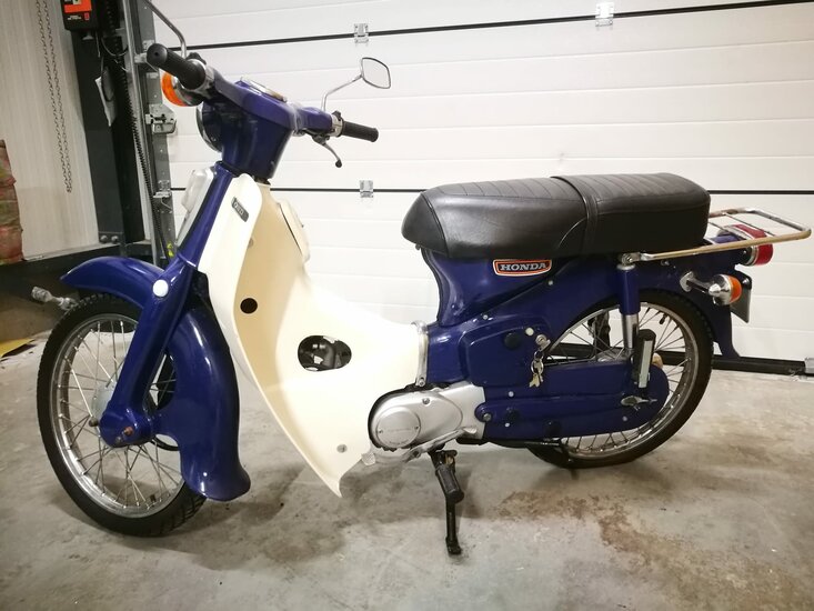 Honda C50 OT, project moped