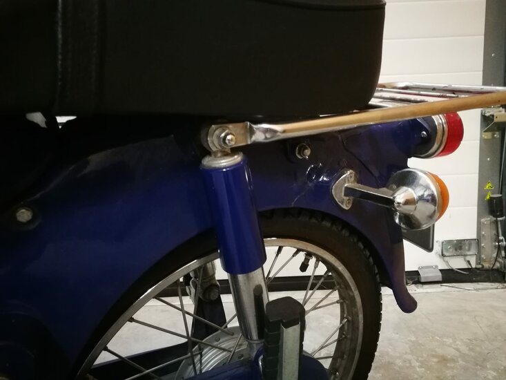 Honda C50 OT, project moped