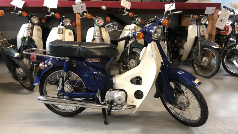 Honda C50 OT, project moped