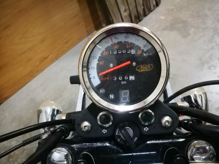 Mash Fifty, 50cc, Red Euro 4, project moped