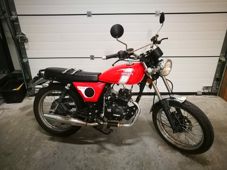 Mash Fifty, 50cc, Red Euro 4, project moped