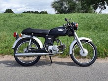 SOLD! Honda CD50s benly Japanese, black, 22487 km, with papers