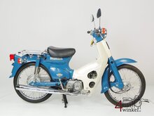 SOLD Honda C50 NT Japanese, blue, 4524 km
