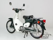 SOLD! Honda C50 NT Japanese, green, 6000 km, with papers