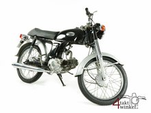 SOLD! Honda CD50s benly Japanese, black, 22487 km, with papers