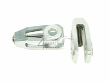 Chain tensioner set, for Kepspeed swingarm, Silver
