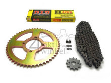Sprockets and chain set, Hanway RAW50, Skyteam Classic, AGM 