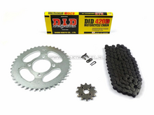 Sprockets and chain set, CD50 standard