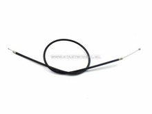 Throttle cable, standard, black, fits SS50, CD50