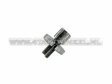 Cable adjuster, m8 thread with slot