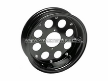 Rim Monkey 10&quot; aluminum, 8 holes, 3.50, black