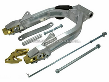 Swingarm Dax aluminum, Kepspeed, type 2, length: + 6cm, with paddock supports