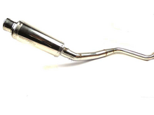 Exhaust tuning, down swept, single, Kepspeed, stainless steel, GP-1, euro 4