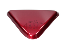 Battery cover, right (metallic red), OEM Hanway part