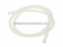 Fuel hose, 5mm - 8mm, transparent, per meter