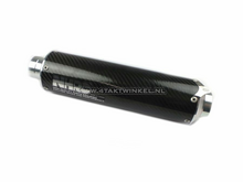 Exhaust silencer NHRC carbon