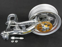 Swingarm Monkey, mono + wheel set