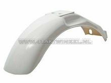 Mudguard rear Monkey, white plastic