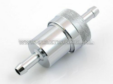 Fuel filter, cleanable, aluminum