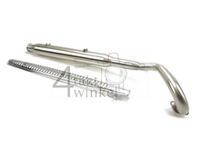 Exhaust tuning, up swept, Trumpet, Stainless Steel, Dax