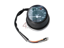 Speedometer, including sockets, fits SS50, CD50, green background