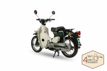 Honda C50 Little Cub, Japanese, Green, 3342 km