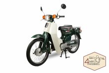 SOLD ! Honda C50 NT, Japanese, Green, 4442 km, with Dutch papers