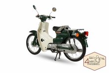 SOLD ! Honda C50 NT, Japanese, Green, 4442 km, with Dutch papers