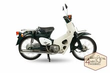 Honda C50 NT, Japanese, Green, 4945 km