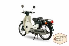 Honda C50 NT, Japanese, Green, 4945 km