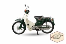 Honda C50 NT, Japanese, Green, 11148 km, with Dutch papers